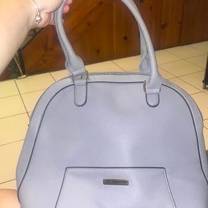 Gray nylon Sag Harbor Covet purse